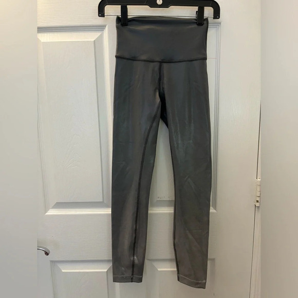 NWT lululemon Wunder Train High-Rise Tight 25" *Foil Size 2 - Picture 3 of 6